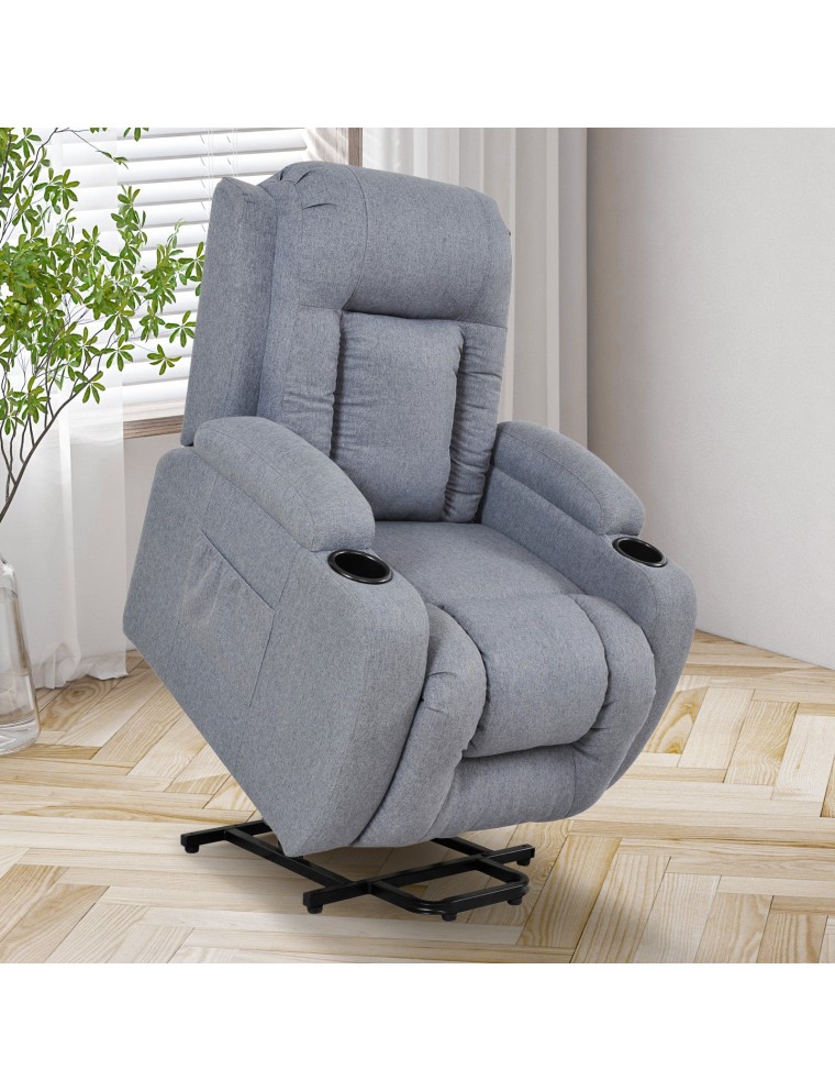 On Sale Advwin Power Lift Recliner 8 Point Massage Chair Heating New Stock