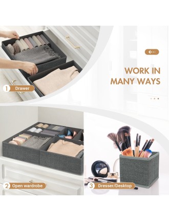 On Sale Advwin 8 Pack Underwear Drawer Organiser Storage Box Fresh Release