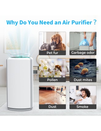 On Sale Advwin Air Purifier for Home Large Room