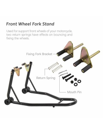 On Sale Advwin Motorcycle Bike Front & Rear Stand Just In