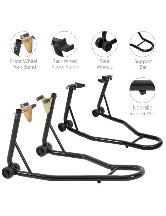 On Sale Advwin Motorcycle Bike Front & Rear Stand Just In