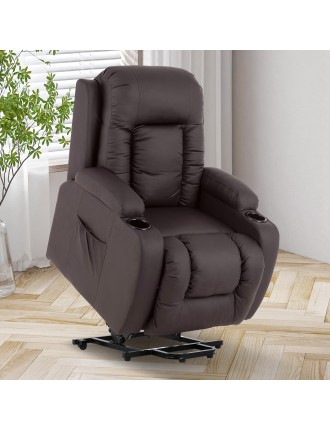 On Sale Advwin Electric Massage Chair 8 Point Heating Lift Recliner New Release