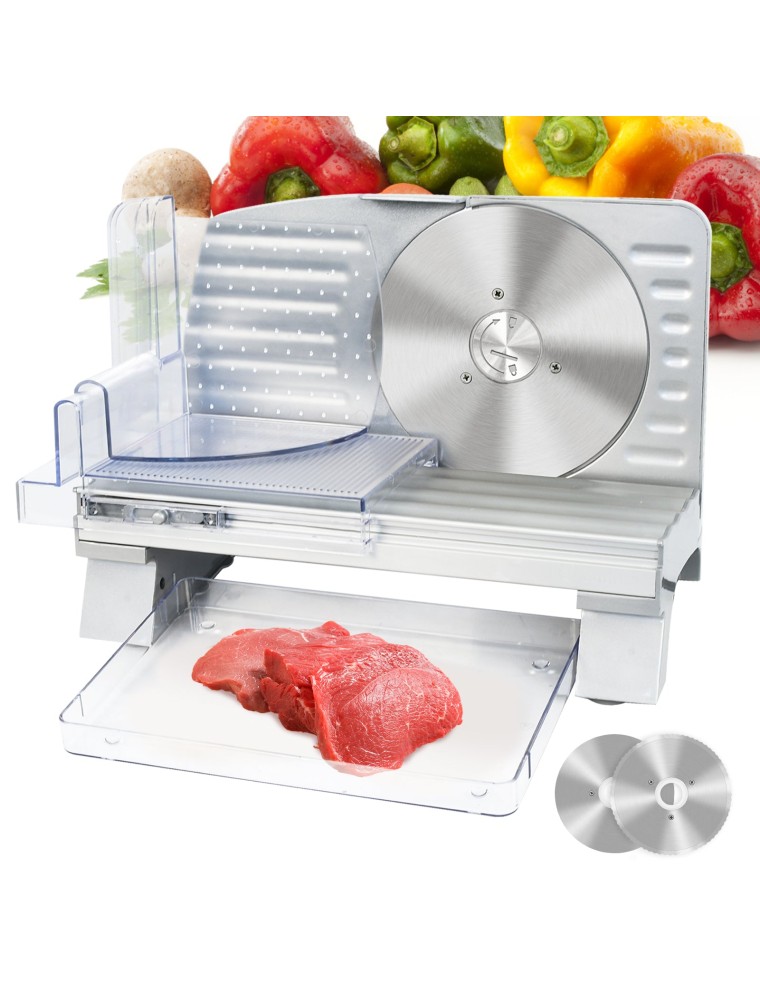 On Sale Advwin Electric Food Slicer 200W Meat Slicer Immediate Availability