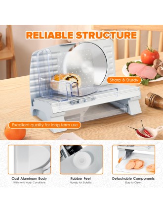 On Sale Advwin Electric Food Slicer 200W Meat Slicer Immediate Availability