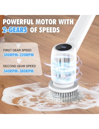 On Sale Advwin Electric Spin Scrubber Cordless Cleaning Brush Ready for Shipment