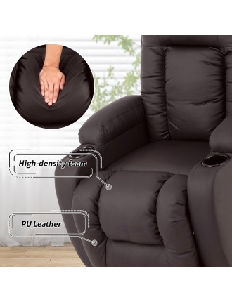 On Sale Advwin Electric Massage Chair 8 Point Heating Lift Recliner New Release