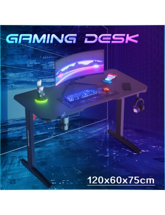 On Sale Advwin Gaming Desk & Gaming Chair RGB LED Massage Office Chair In Stock