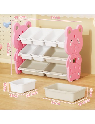 On Sale Advwin Kids Toy Storage Organizer Display Shelf Just In