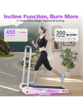 On Sale Advwin Treadmill Compact Walking Pad White