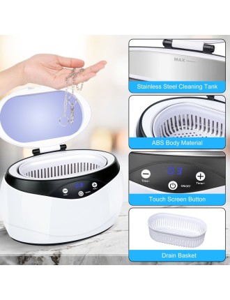 On Sale Advwin Ultrasonic Cleaner 650ml Jewelry Cleaner Machine Available for Immediate Shipping