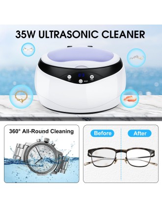 On Sale Advwin Ultrasonic Cleaner 650ml Jewelry Cleaner Machine Available for Immediate Shipping