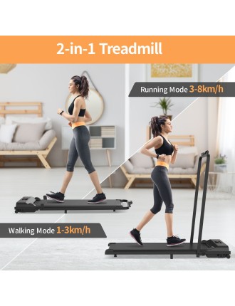 On Sale Advwin Walking Pad Treadmill Fitness Foldable Black Limited Stock