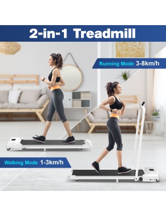 On Sale Advwin Walking Pad Treadmill Fitness Foldable White Just Launched