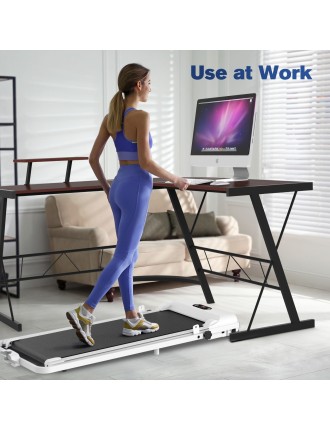 On Sale Advwin Walking Pad Treadmill Fitness Foldable White Just Launched