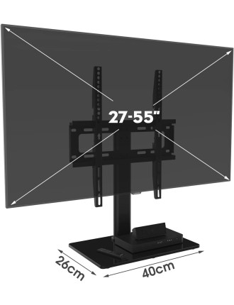 On Sale AdvwinTV Stand Swivel Universal Desktop LED LCD 27 to 55 inch