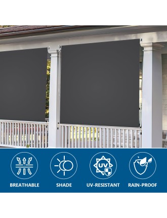 On Sale Advwin 1.8/2.1/2.4×2.4m Awning Outdoor Roller Blinds Just Launched