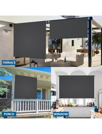 On Sale Advwin 1.8/2.1/2.4×2.4m Awning Outdoor Roller Blinds Just Launched