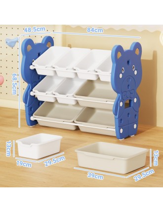 On Sale Advwin Kids Toy Storage Organizer Display Shelf Just In