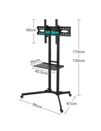 On Sale Advwin 32" to 65" Adaptable Floor-standing TV Stand Limited Stock