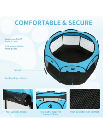 On Sale Advwin Portable Pet Playpen Dog Cat Play Tent Immediate Availability