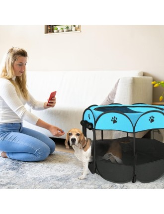 On Sale Advwin Portable Pet Playpen Dog Cat Play Tent Immediate Availability