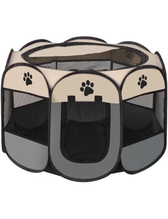 On Sale Advwin Portable Pet Playpen Dog Cat Play Tent Immediate Availability