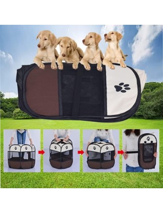 On Sale Advwin Portable Pet Playpen Dog Cat Play Tent Immediate Availability