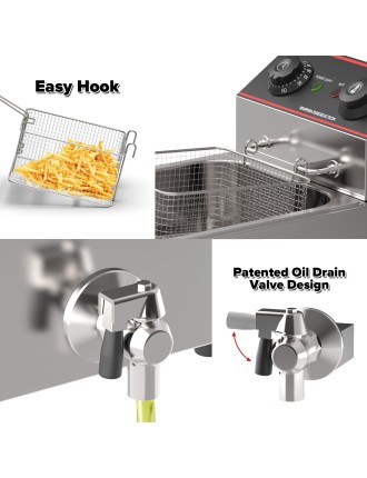 On Sale Advwin 2500W 10L Electric Single Deep Fryer Just In