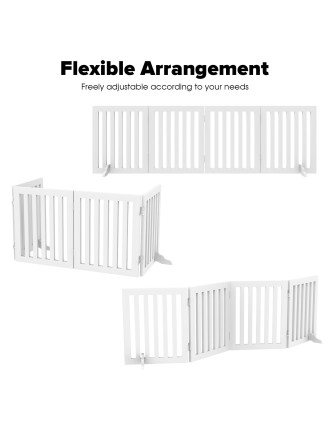 On Sale Advwin Wooden Pet Gate Dog Fence In Stock