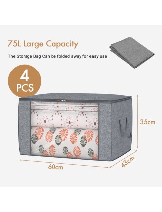 On Sale Advwin 4 Pcs Foldable Storage Bag Immediate Availability