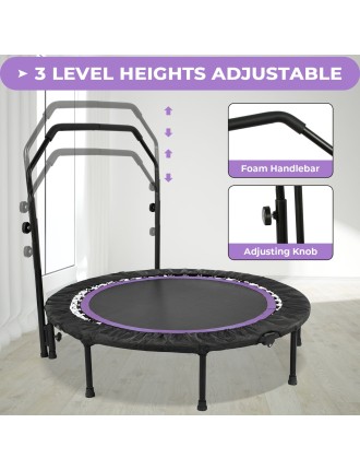 On Sale Advwin 48 inch Foldable Rebounder Trampoline Purple New Collection