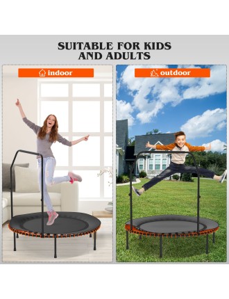 On Sale Advwin 48" Mini Trampoline Fitness Rebounder In Stock