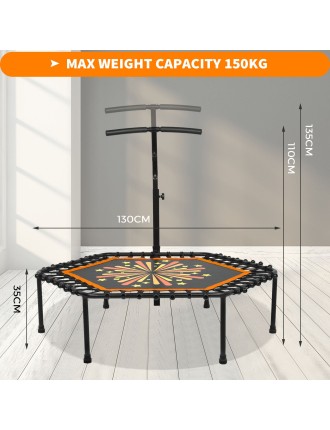 On Sale Advwin 50 Inch Mini Trampoline Fitness Trampolines New Stock