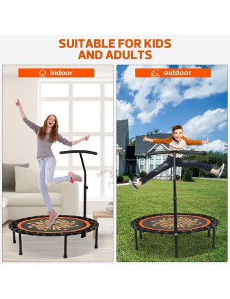 On Sale Advwin 50inch Mini Fitness Trampoline Rebounder Just In