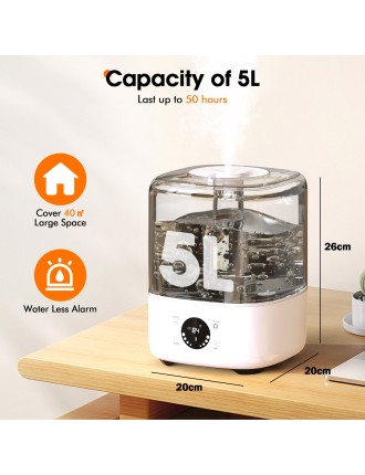 On Sale Advwin 5L Air Humidifier & Diffuser Fresh Release