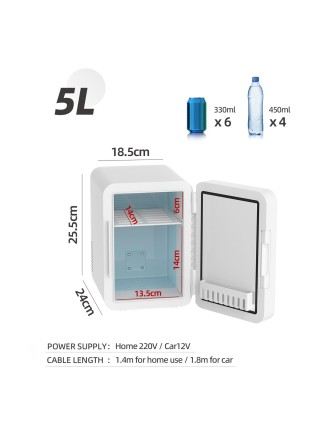 On Sale Advwin Mini Fridge 6L AC/DC Portable Beauty Fridge Limited Stock